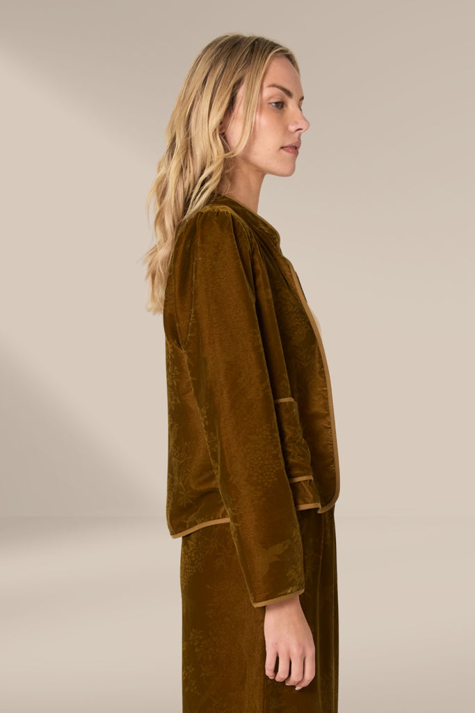 Fate and Becker Intricate Jacket Gold From BoxHill