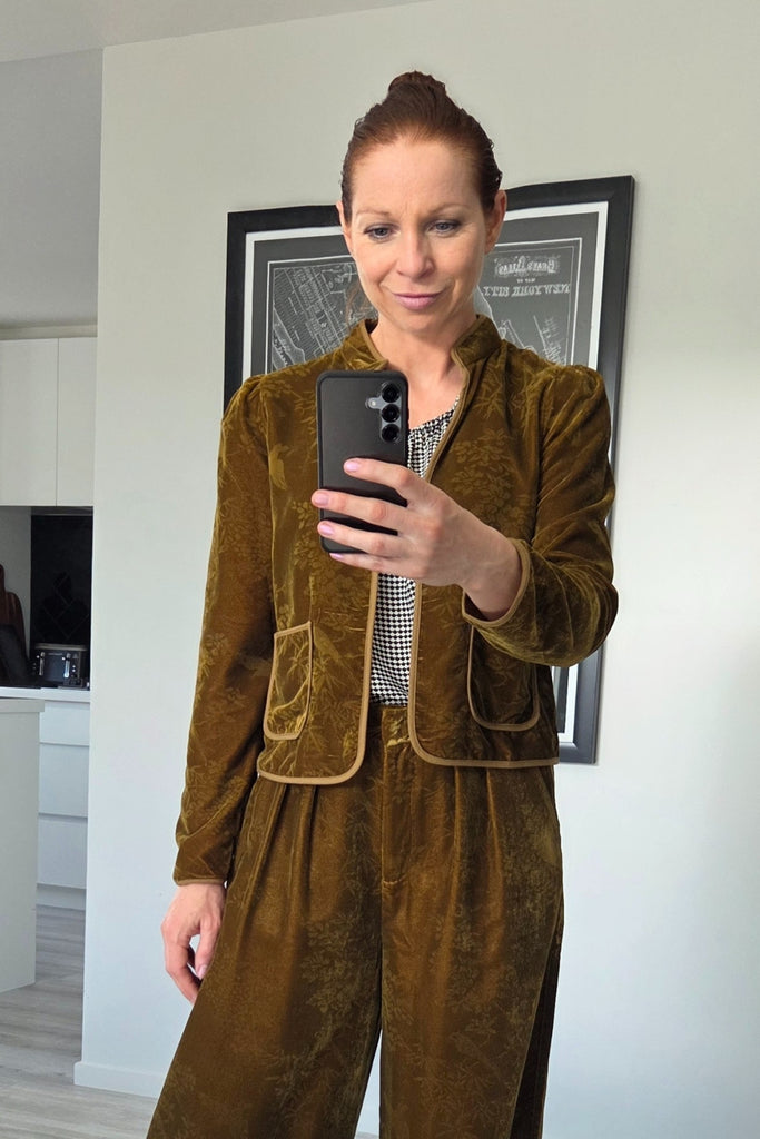 Fate and Becker Intricate Jacket Gold From BoxHill