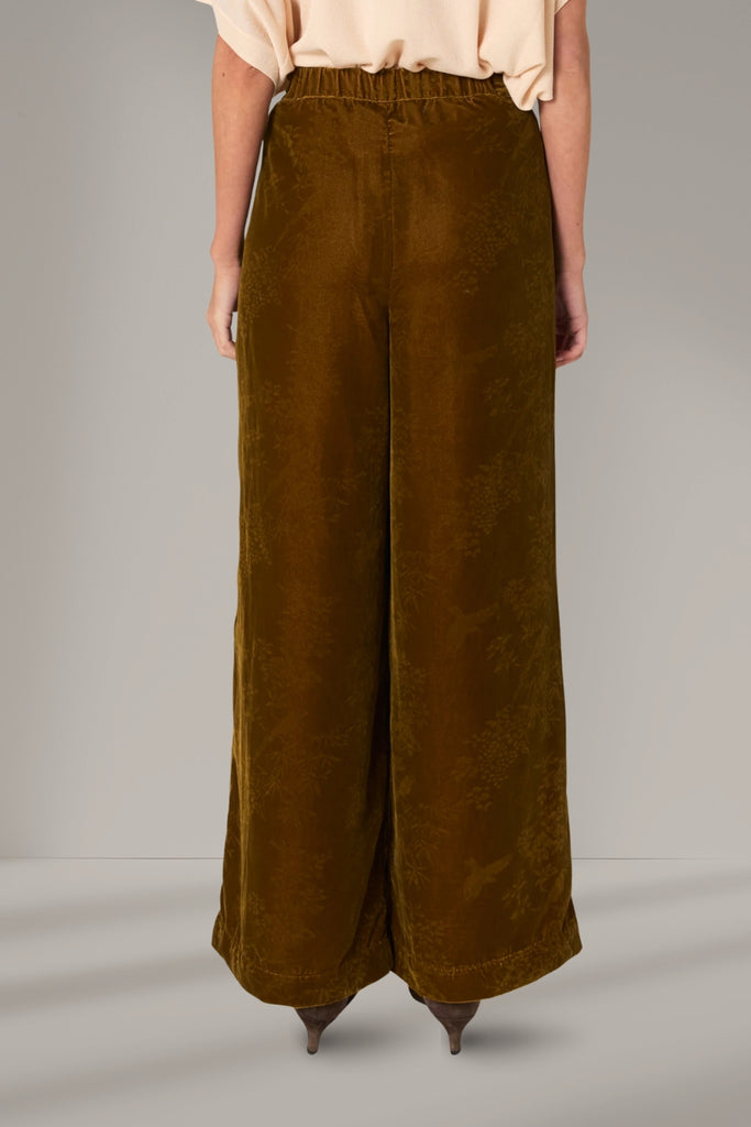 Fate and Becker Intricate Pants Gold From BoxHill