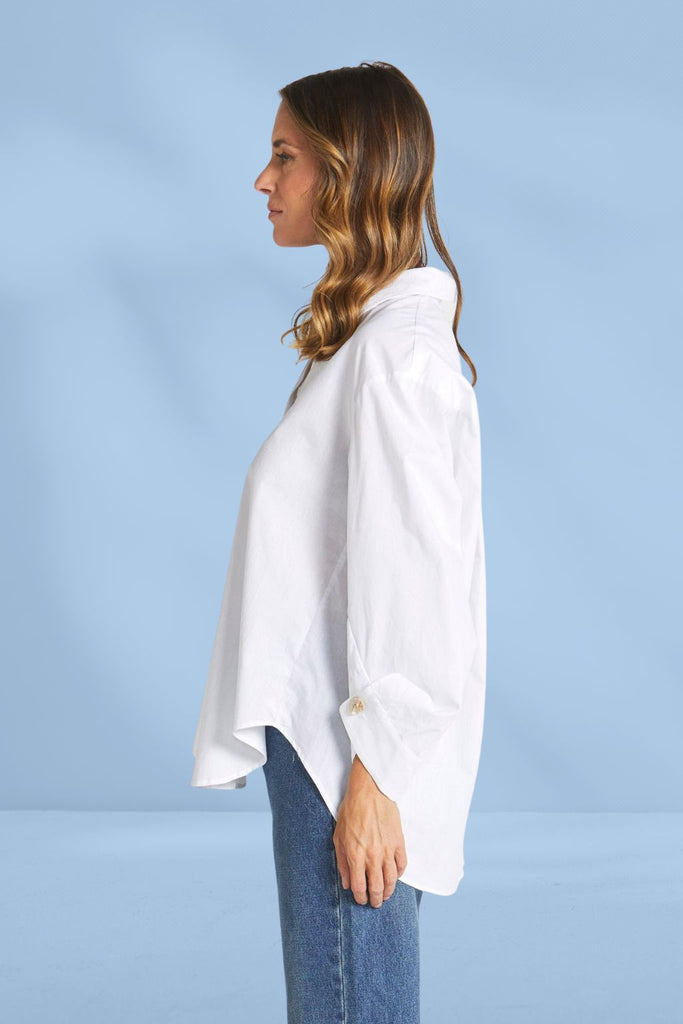 Fate and Becker Melody Shirt White From BoxHill