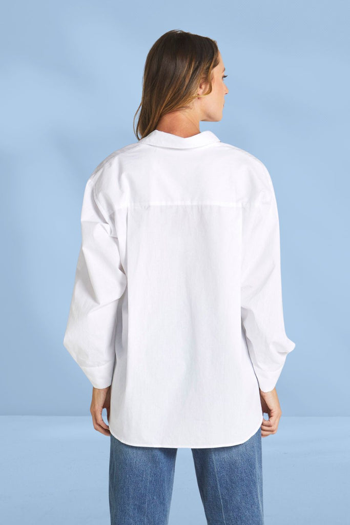 Fate and Becker Melody Shirt White From BoxHill