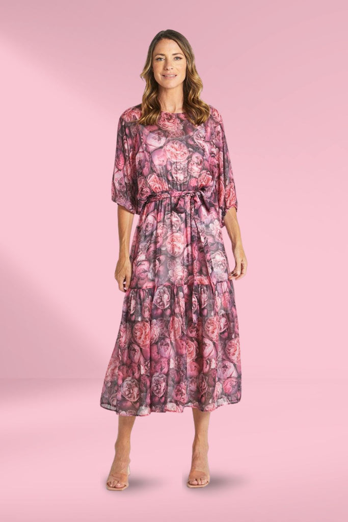 Fate and Becker Phenomenon Dress Peony Pink From BoxHill