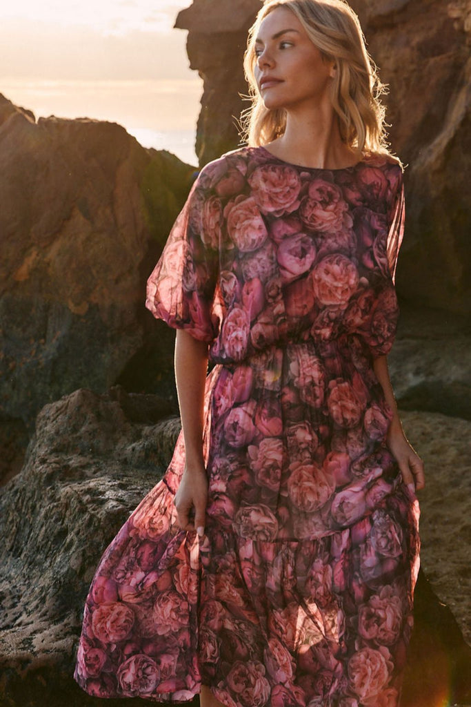 Fate and Becker Phenomenon Dress Peony Pink From BoxHill