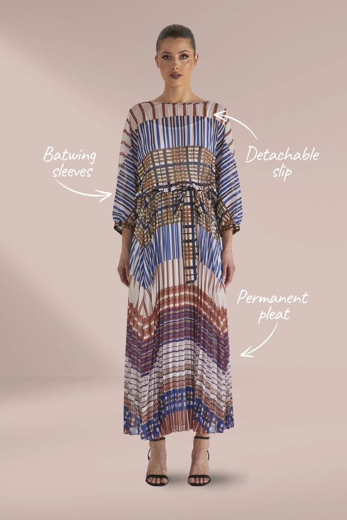 Fate and Becker Rays Dress Check Navy From BoxHill