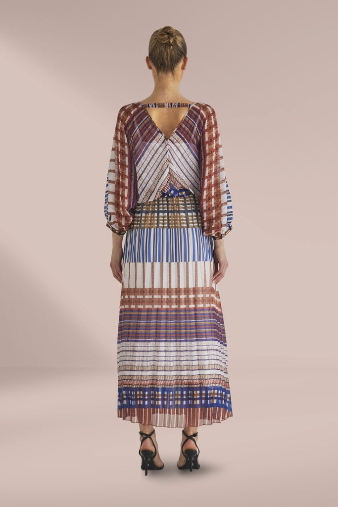 Fate and Becker Rays Dress Check Navy From BoxHill