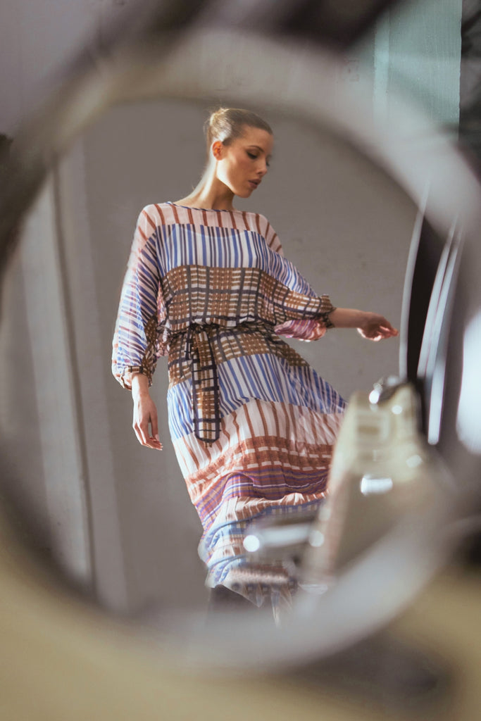 Fate and Becker Rays Dress Check Navy From BoxHill