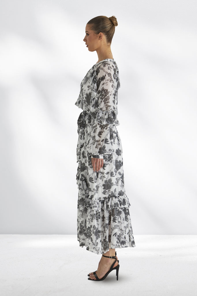 Fate and Becker Say So Dress White Floral From BoxHill