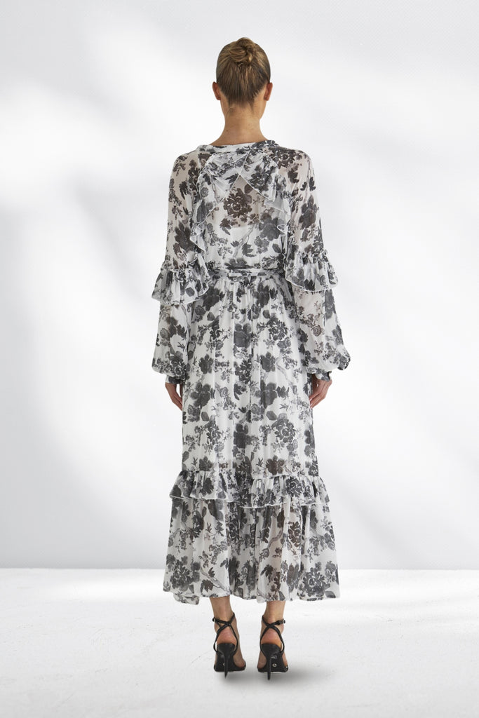 Fate and Becker Say So Dress White Floral From BoxHill