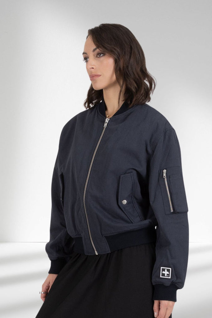 Federation Bombs Away La Fed Jacket Washed Black From BoxHill