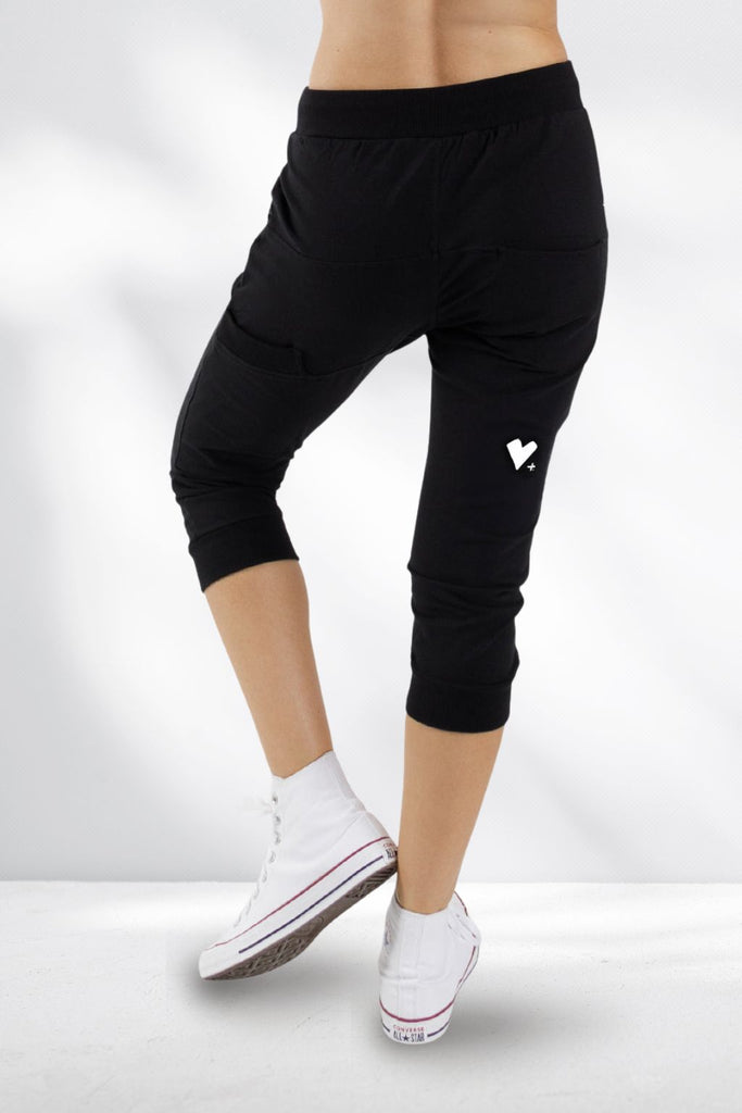 PRE-ORDER Federation Cut Trackies With Love Black White From BoxHill