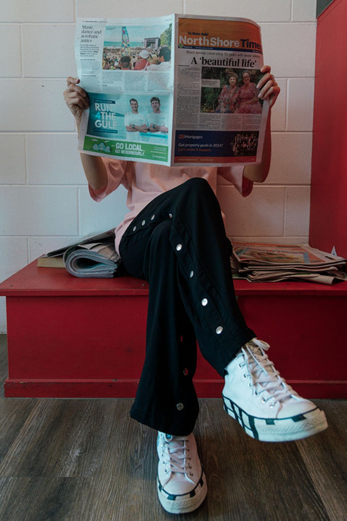 PRE-ORDER Federation Dome Pants Black From BoxHill