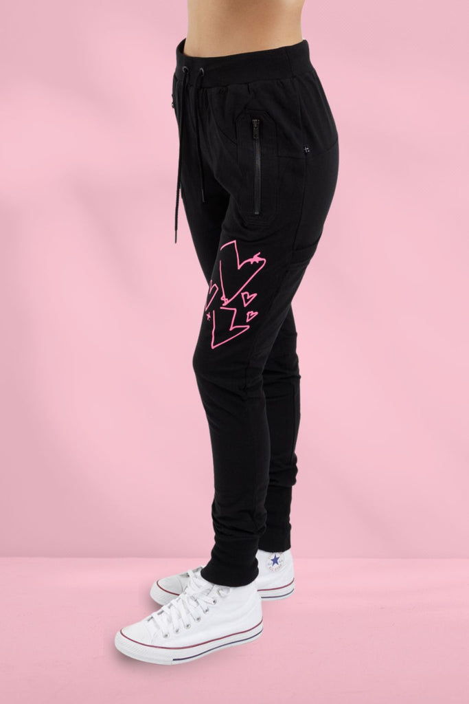 Federation Escape Trackies Battlefield Black Pink From BoxHill