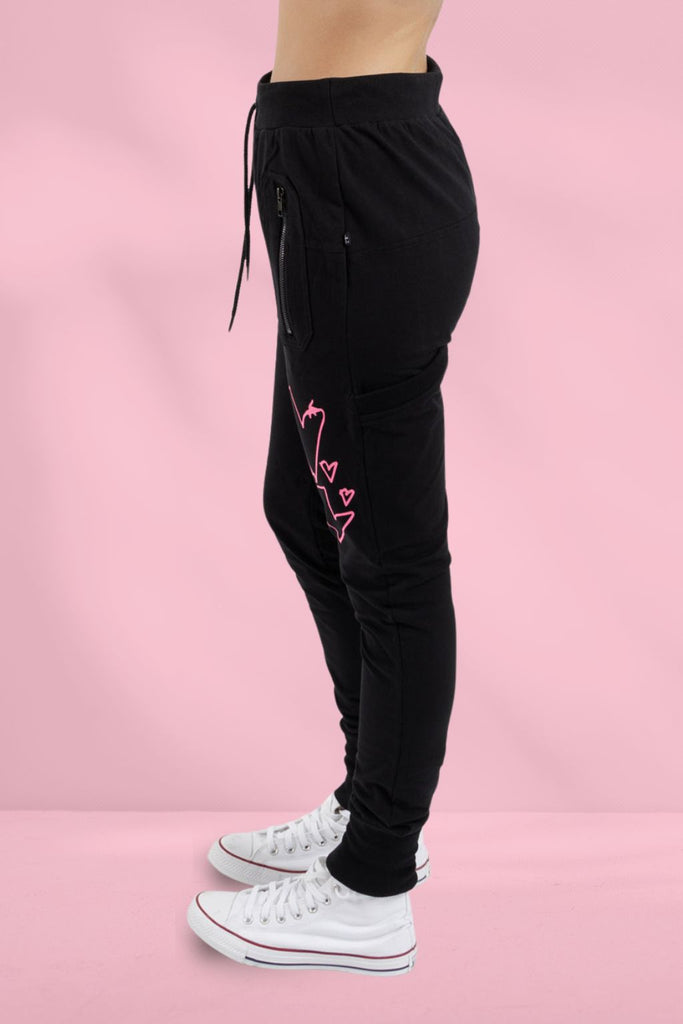 Federation Escape Trackies Battlefield Black Pink From BoxHill