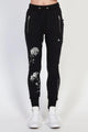 Federation Escape Trackies Flowers Black Silver From BoxHill