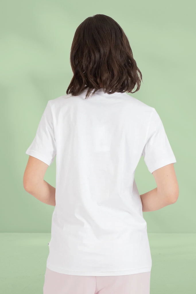 Federation Rush Tee Peony's Ducted White From BoxHill