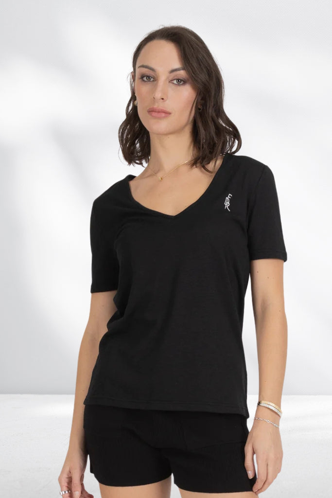 Federation V Present Tee FDR Black From BoxHill