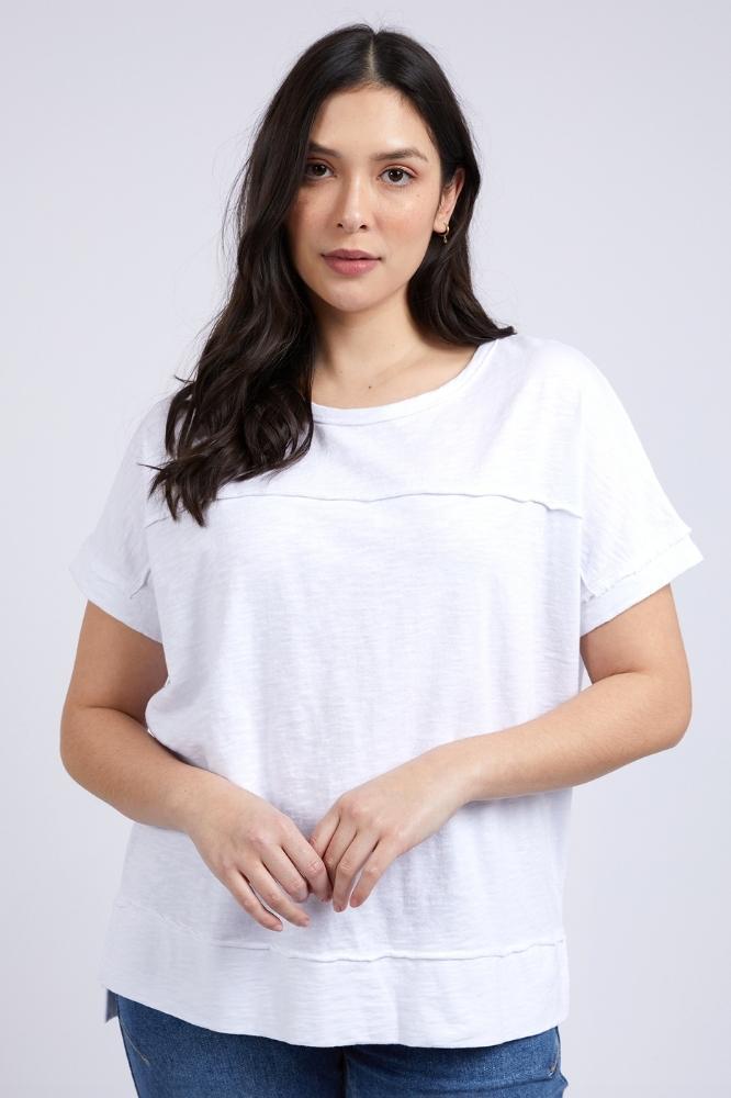 Foxwood Allison Tee White From BoxHill