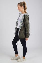 Foxwood Aths Reversible Spray Jacket Khaki Floral From BoxHill