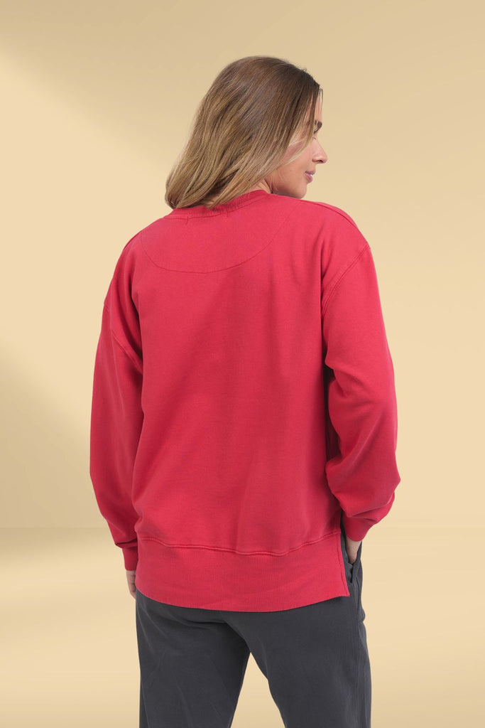 Foxwood Back To Basics Crew Red From BoxHill