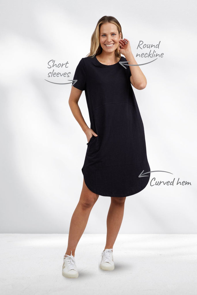 Foxwood Bay Dress Black From BoxHill