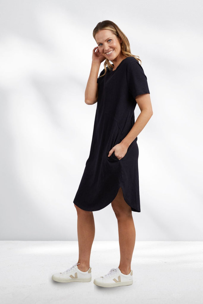 Foxwood Bay Dress Black From BoxHill