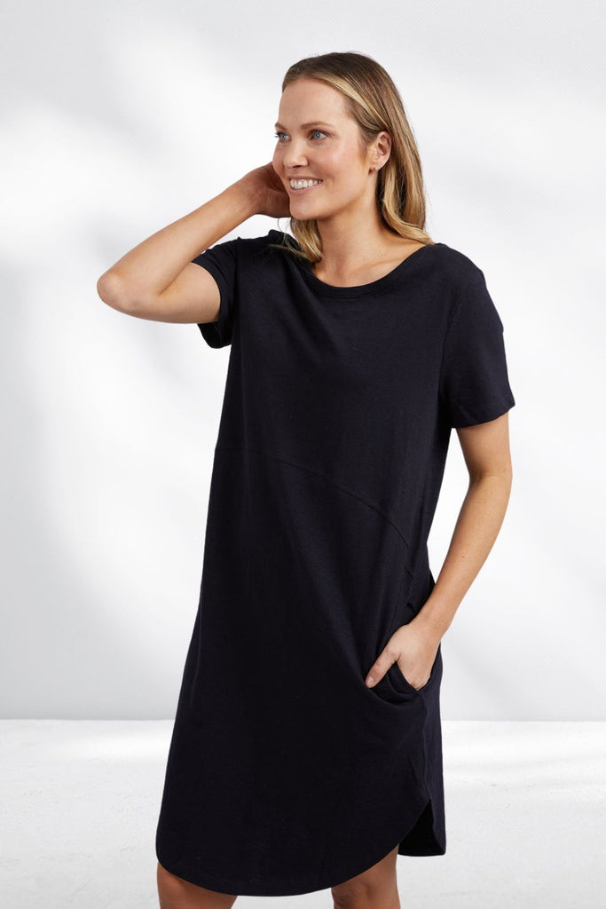 Foxwood Bay Dress Black From BoxHill