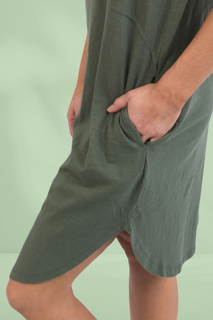 Foxwood Bay Dress Khaki From BoxHill