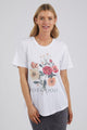 Foxwood Bouquet Tee White From BoxHill
