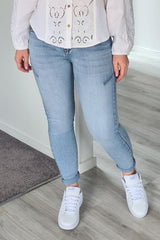 Foxwood City Jeans Light Blue From BoxHill