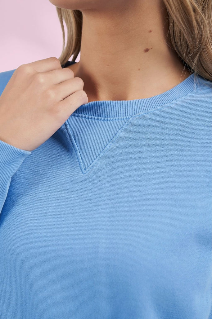 Foxwood Delilah Crew Azure Blue From BoxHill