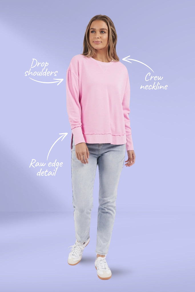 Foxwood Delilah Crew Pastel Lavender From BoxHill