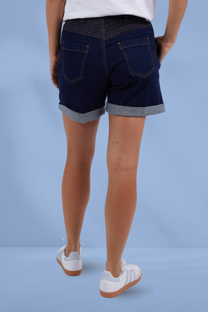 Foxwood Devi Shorts Indigo Denim From BoxHill