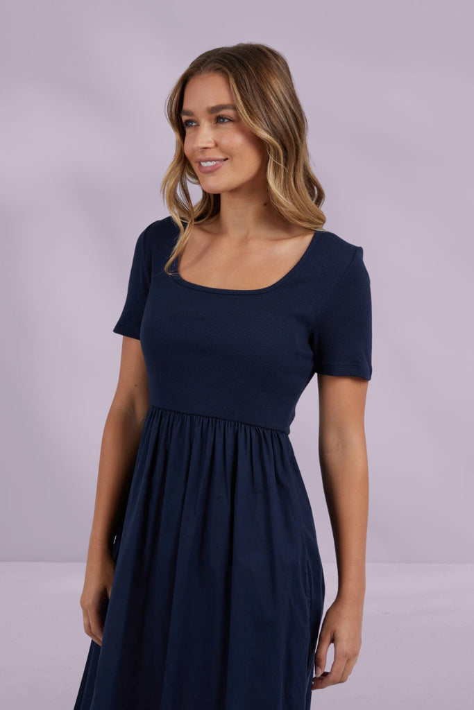 Foxwood Ella Dress Dark Sapphire From BoxHill