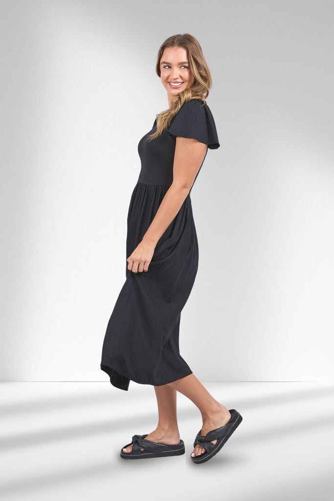 Foxwood Elle Dress Black From BoxHill