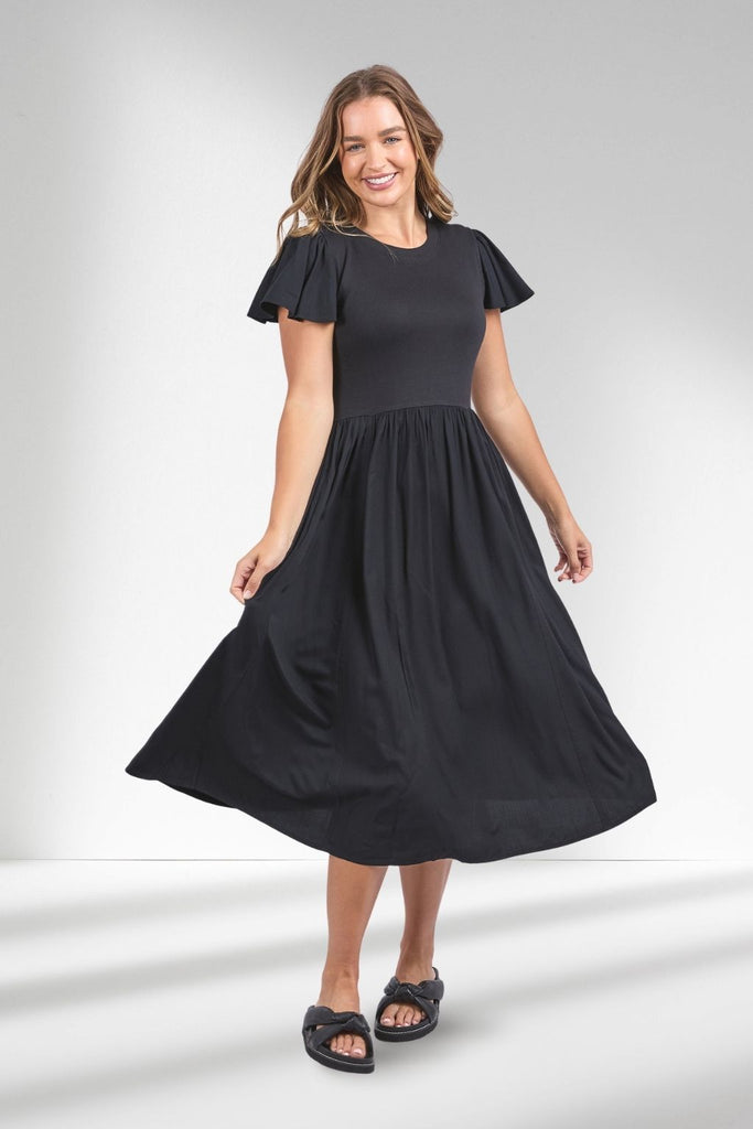 Foxwood Elle Dress Black From BoxHill