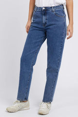 Foxwood Enmore Wide Leg Jeans Blue From BoxHill