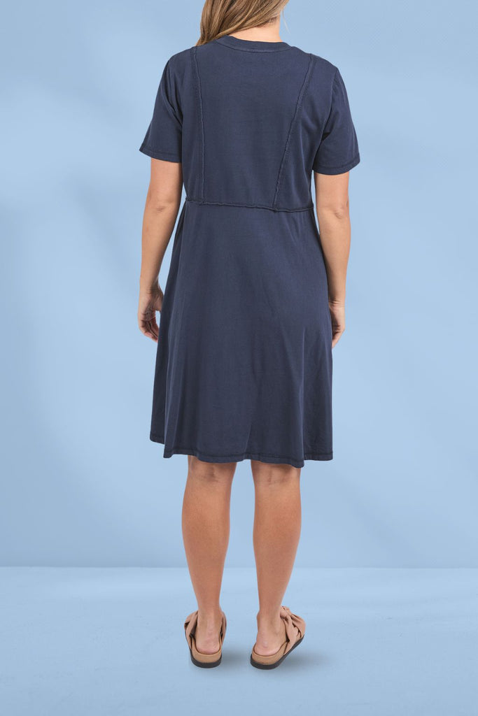 Foxwood Eva Dress Navy From BoxHill