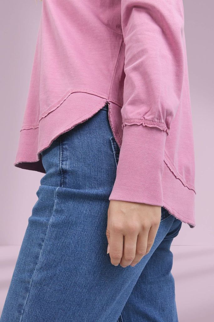 Foxwood Farrah Long Sleeve Rose Pink From BoxHill