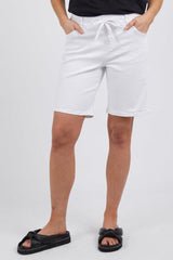 Foxwood Gabby Bermuda Shorts White From BoxHill