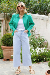 Foxwood Haven Culottes Vintage Blue Wash From BoxHill
