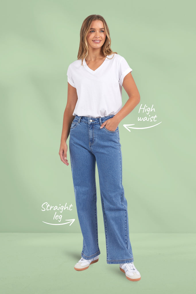 Foxwood Huntleigh Jeans Light Blue From BoxHill