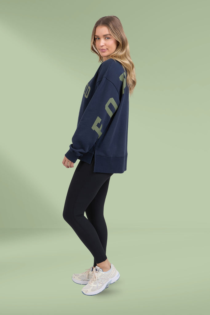 Foxwood Interval Crew Navy From BoxHill