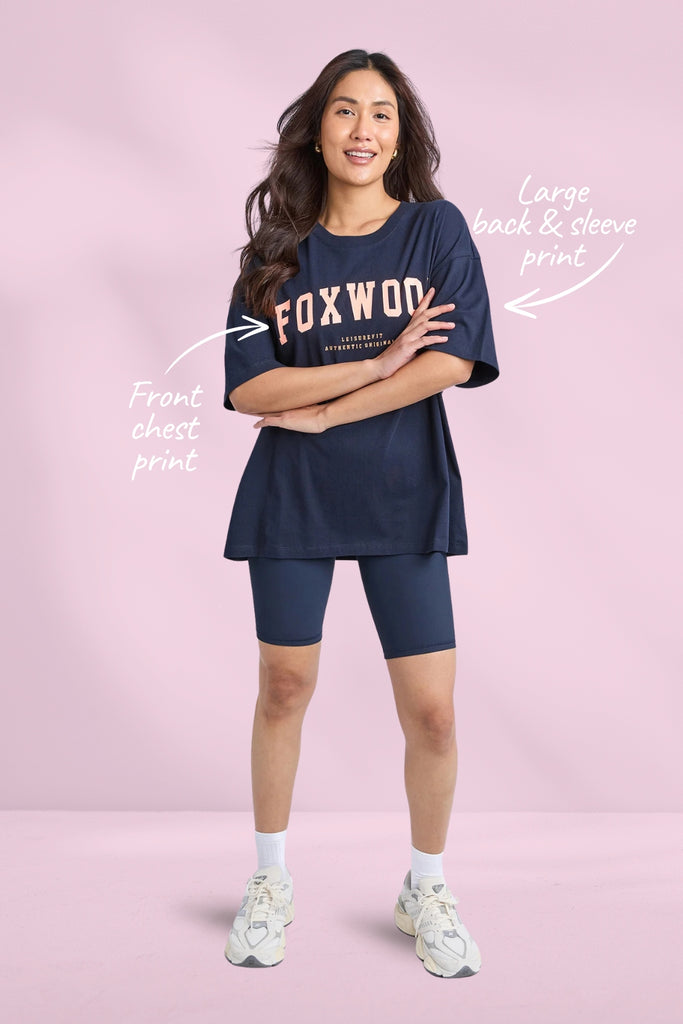 Foxwood Interval Tee Navy From BoxHill