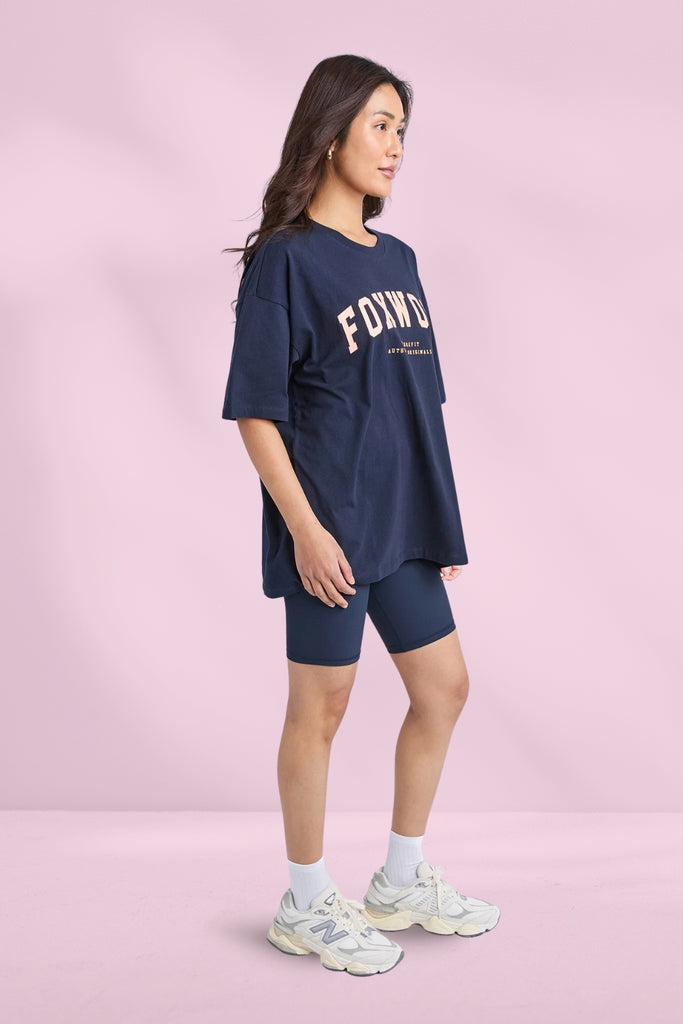 Foxwood Interval Tee Navy From BoxHill