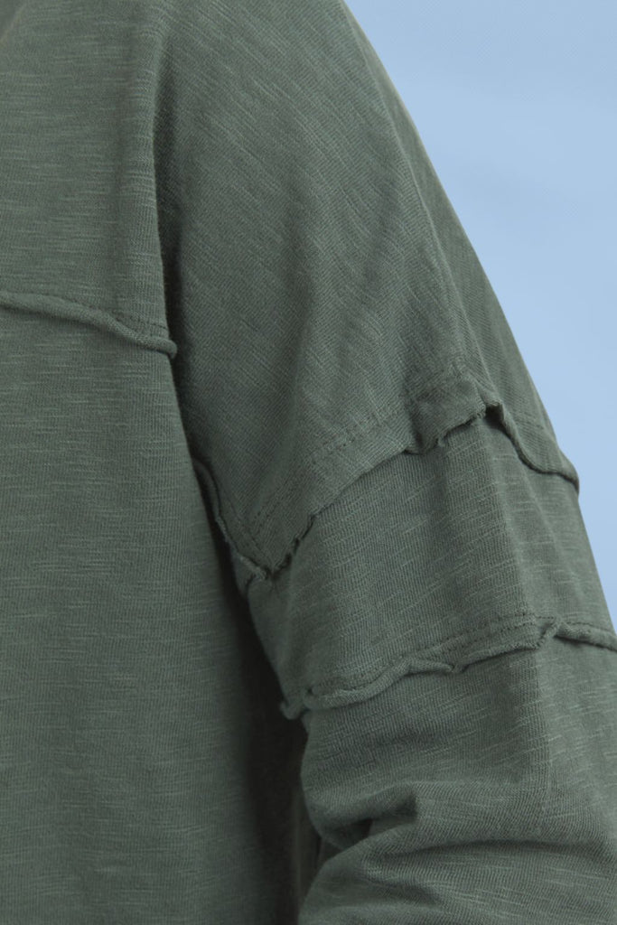 Foxwood Jayne Throw On Top Khaki From BoxHill