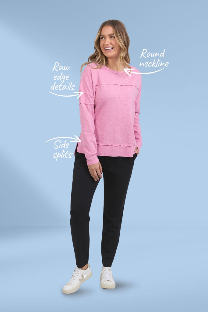 Foxwood Jayne Throw On Top Rose Pink From BoxHill