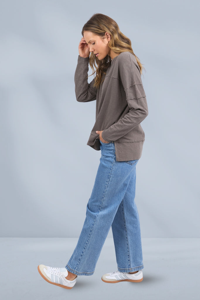 Foxwood Jayne Throw On Top Stone Grey From BoxHill