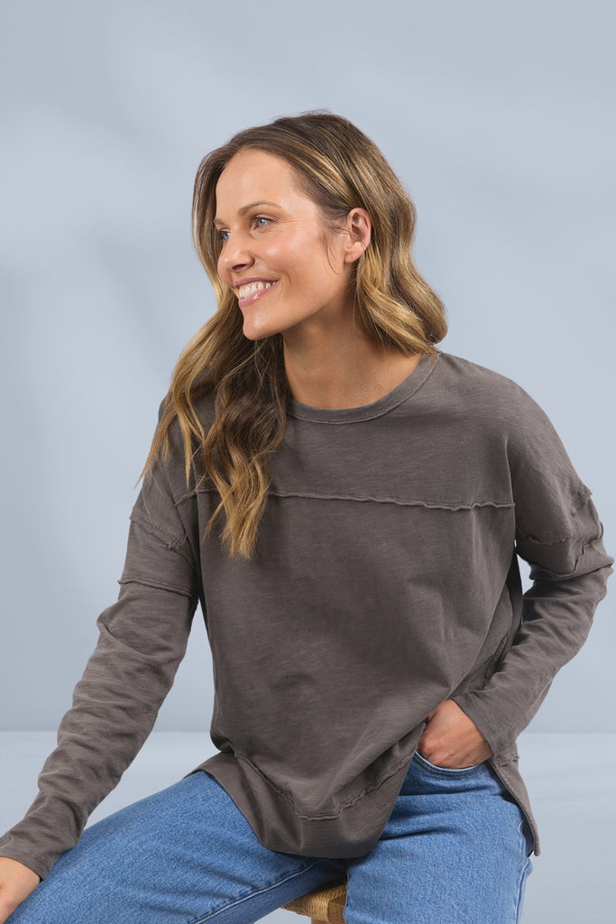 Foxwood Jayne Throw On Top Stone Grey From BoxHill