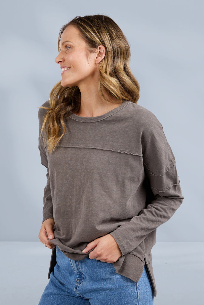 Foxwood Jayne Throw On Top Stone Grey From BoxHill