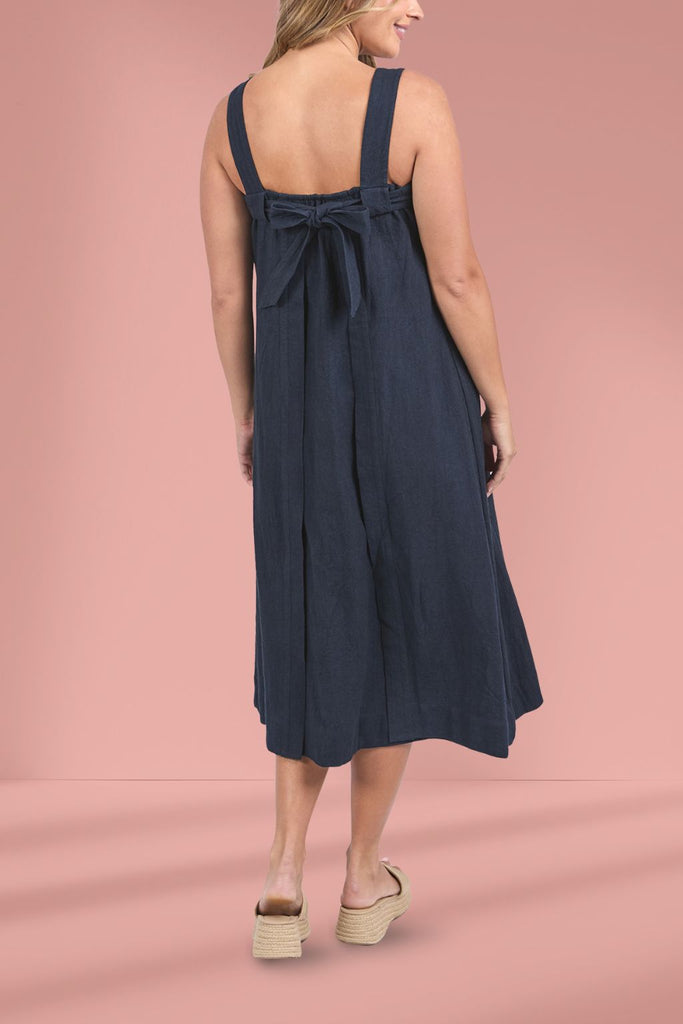 Foxwood Lourdes Dress Navy From BoxHill